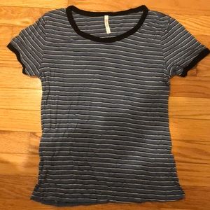Striped Blue Tee